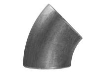 Steel 45 Degree Butt Welded Pipe Fitting  / Welding Elbows for industry
