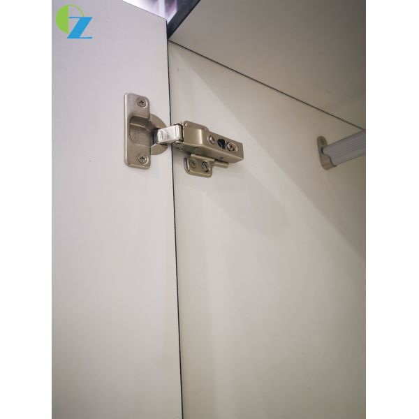 Двери формы дизайна z Elegent дуб деревянного материального шкафчика новой белый & естественный