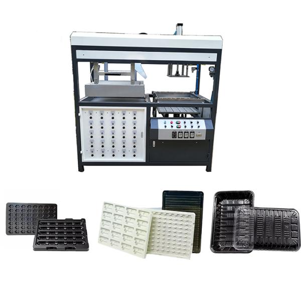 560mm Width Blister Forming Machine Easy Operate Plastic Thermoforming Machine