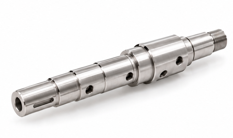 Custom Drive Shaft With Side Holes CNC Machined Transmission Shafts