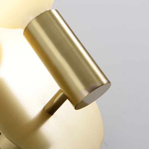 Modern Wall Lamp Stylish Brass Gold E27 For Living Dining Room brass wall lamp(WH-OR-228)