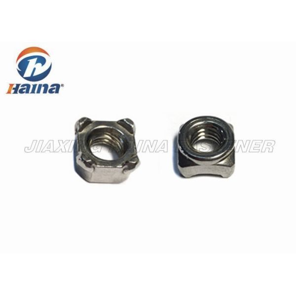 DIN928 Stock Stainless Steel SS304 SS316 M10x1.5 Square Weld Nuts