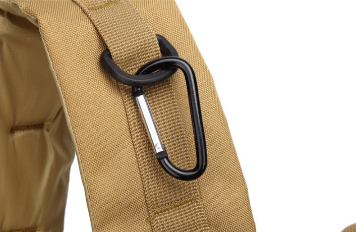 Sac à dos en tissu oxford 55L 600D étanche à l'eau et à l'humidité pour les activités sportives