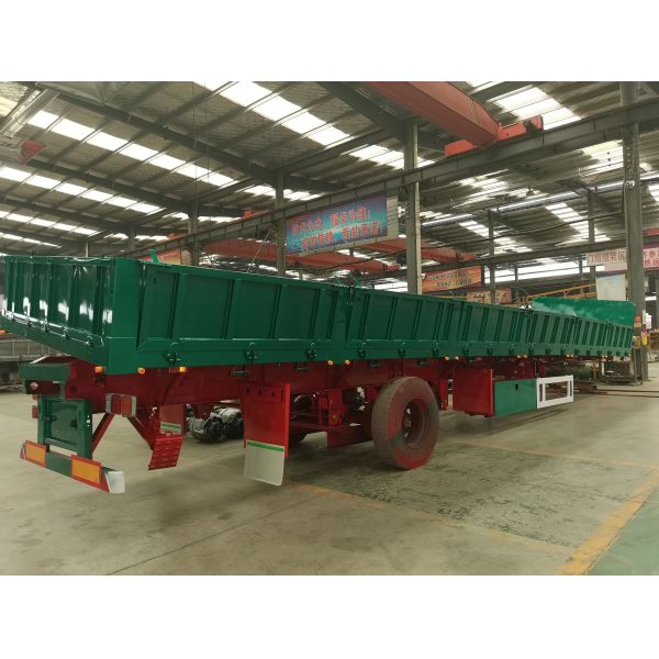 12000х2500х1500мм стальной суперссылки боковой наклонитель нагрузочный прицеп 60 тонн тандемный грузовик продажи