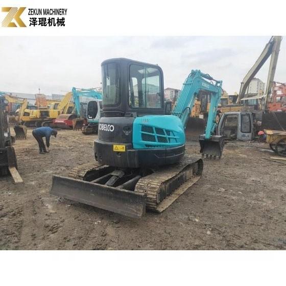 Excavadora Kobelco usada de segunda mão de 5,5 toneladas SK55SR
