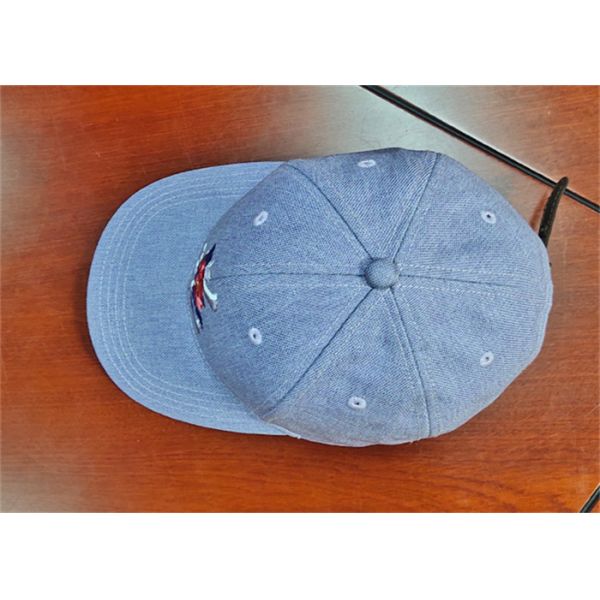 ACE Creative Flat Rose Embroidery Logo Custom Baseball Cap Leather Buckle Baseball Cap