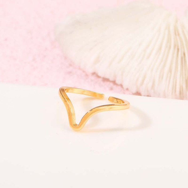 Trendy Women Jewelry Customized 14K Gold Plated Rings Design for Women