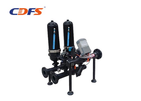 Plastic Automatic Backwash Filter , Hydraulic Disc Filter Irrigation Filtration System