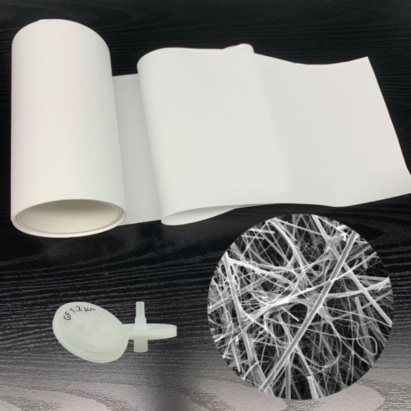 Hydrophobic Glass Fiber Membrane For Medical Air Venting In IV Infusion Sets