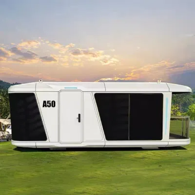 Maison préfabriquée Capsule spatiale Lit Cabine Hôtel Sleep Pod Luxe extérieur