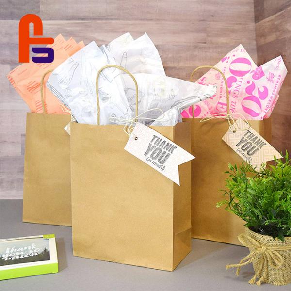 Large Size Hard Color Design With Handle Paper Shopping Bags