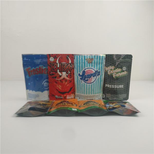 da prova gomosa da criança dos sacos de 3.5g 7g cookie plástica que empacota o saco Resealable de Mylar do zíper