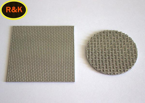 Porous Gauze Filter Mesh , Sintered Steel Filter High Filtration Capacity