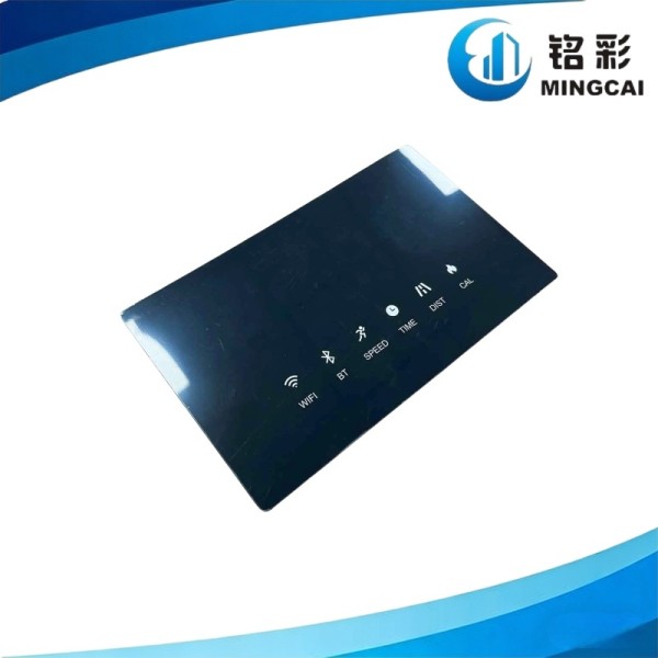 Custom Acrylic Control Panel Overlay with Precision Silk Screen Printing, Custom CNC Cutting, and Scratch Resistant Surface