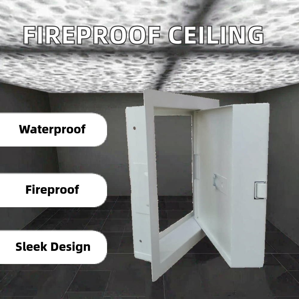 European Market Modern Steel Fire Rated Ceiling Access Panel Perforated Trap Door