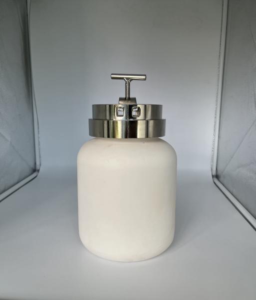Lab Alumina Grinding Ball Mill Jar Used For Roller Jar Mill Machine