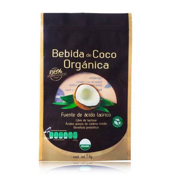 Eco - Friendly Printed Aluminum Foil Stand Up Pouch One Side Transparent Metalized