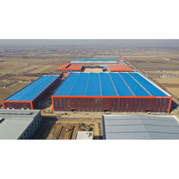 Energy-Efficient Prefab Steel Workshop with 50+ Years Life Span and Corrosion Resistant Construction