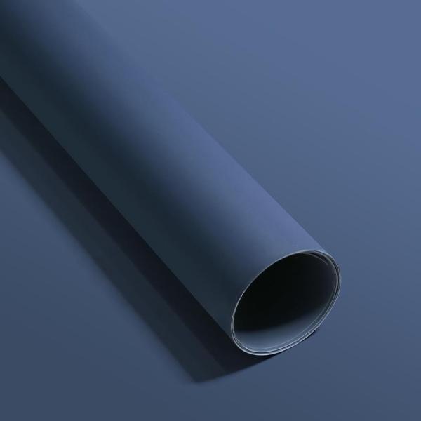 Dark Blue PVC Decorative Film 0.20mm Thickness Waterproof Free Finger Print