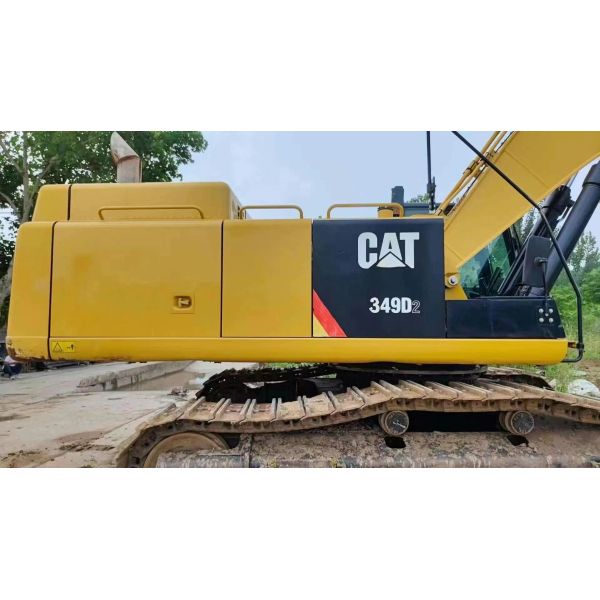 Used Excavator CAT 349D2 Mining Ready 85% Undercarriage Includes Bucket & QC