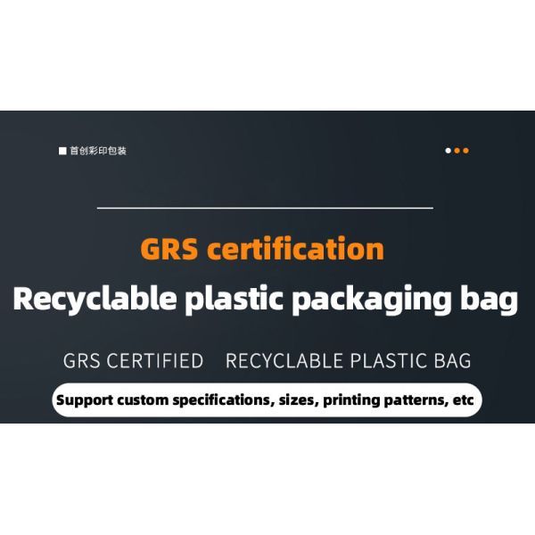 Bolsas de plástico reciclables de ocho lados de fondo plano Bolsa de plástico reciclado Bolsa de cremallera