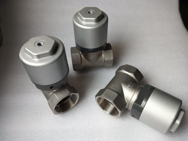 Customization Pneumatic Shut Off Valve 304 Stainless Steel Prevents Rust