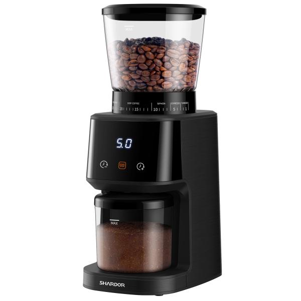 Dos ajustes semi automáticos da máquina de café 31 do café da lâmina fabricante de café do tela táctil do respingo anti