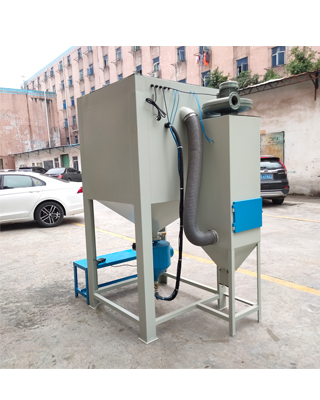 High Pressure Manual Sandblasting Machine with Turntable Cart