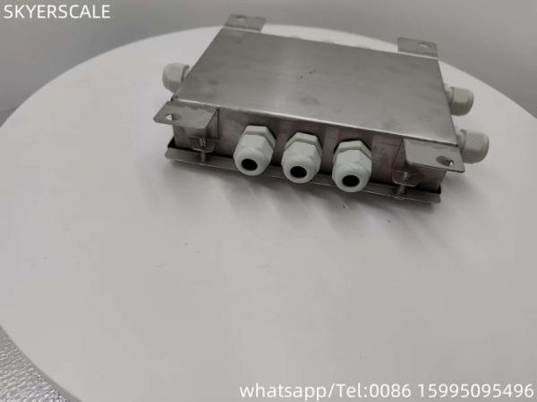 Boîte de jonction de signal de réglage analogique industriel standard en acier inoxydable 8 fils pour poids de camion 3x18m