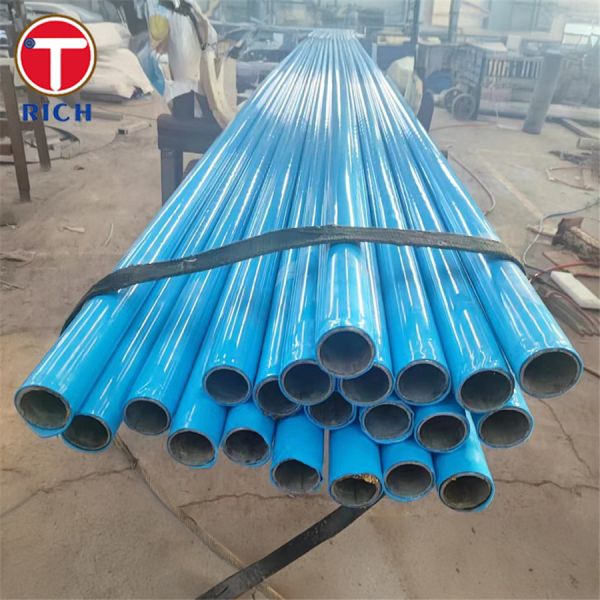JIS G3443-1 STW290 Бесшовные стальные трубы покрытые стальными трубами для водоснабжения