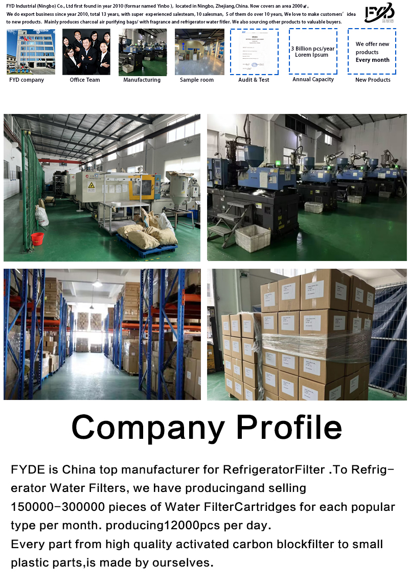 F2wc911 Ice2 Filter для холодильника с заменой активного углерода в белом цвете