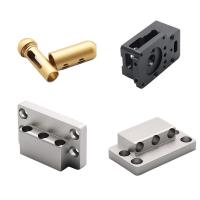 Piezas que muelen trabajadas a máquina CNC de placas de bloques de aluminio, piezas trabajadas a máquina CNC médico