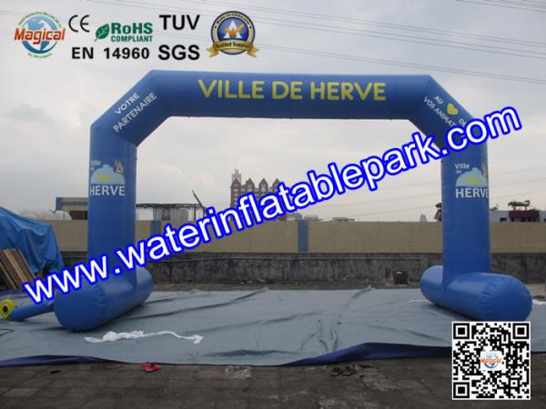 6 x 4 M Durable Advertising Inflatable Arch , Entrance Inflatable  Archway