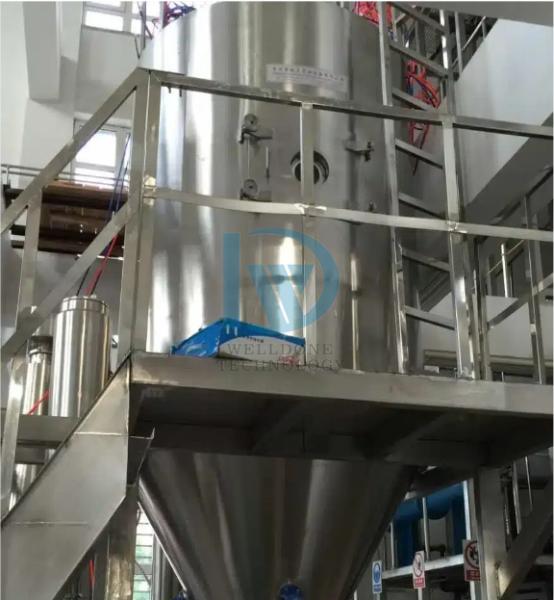 In Low Cost and High Efficient Spray Dryer for Hemoglobin Powder for Animal Feed