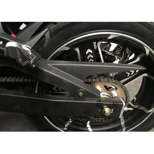 Gas Fuel Cool Cross Sport Motorcycles CGB 150cc Air Cooled Engine White Plastic Body