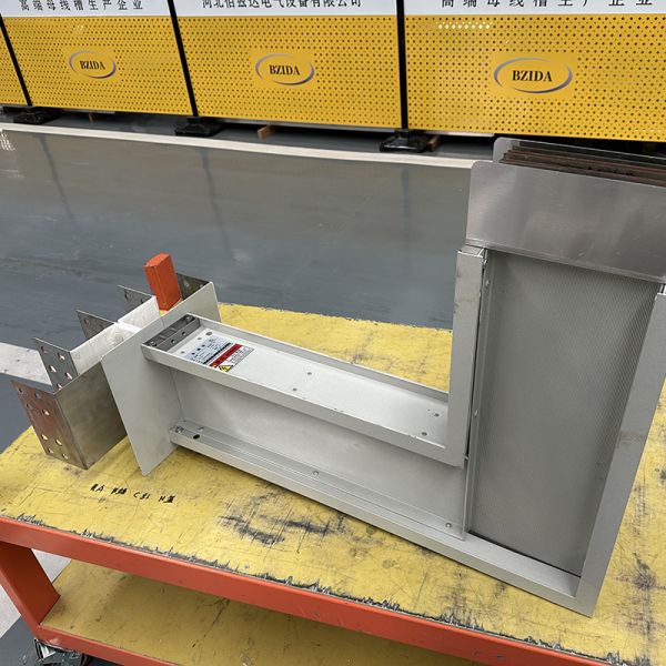 Enchufe de busway con carcasa de aleación de aluminio y conducto de cobre IP54 para distribución de energía, con aislamiento de aire, 160A-5000A