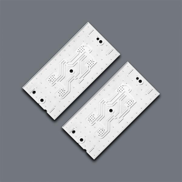 Plaque bipolaire de gravure de titane à micro-canal de précision de 0,05 mm à 3 mm épaisseur personnalisée
