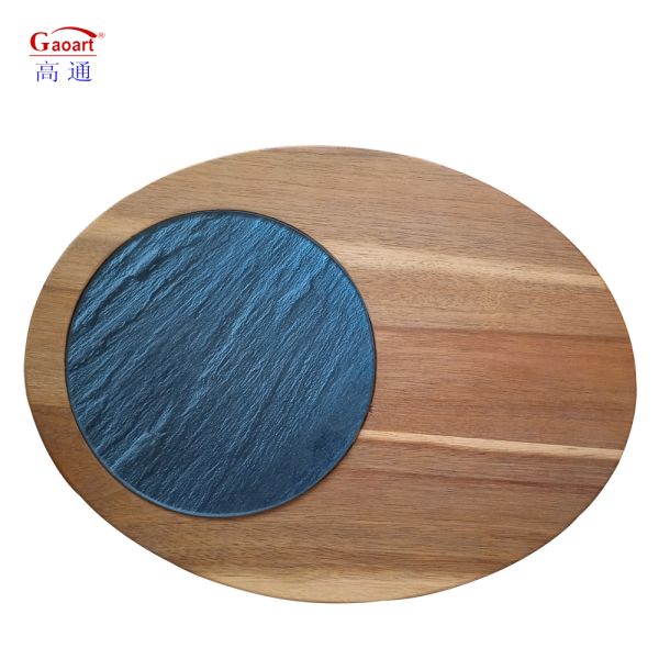 Smooth Round Glass Cutting Board Square with 4mm Tempered Tempered Kitchen Toughened