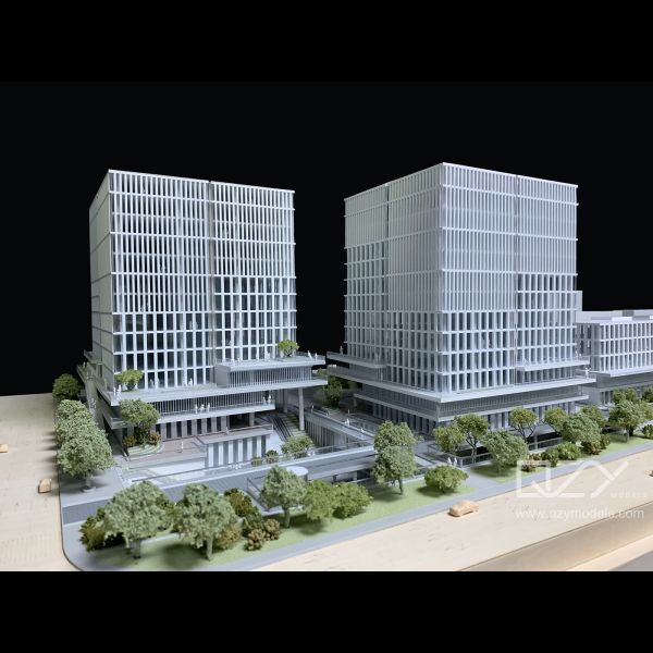 Наложение 1/300 Ханчжоу Ванке Sky City Model Архитектурный модель