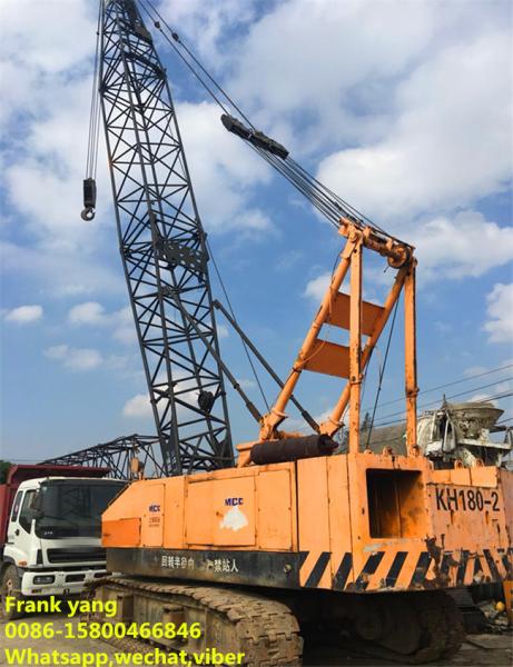 KH180-2 Hitachi Crawler Crane , Used Crawler Crane Good Working Condition