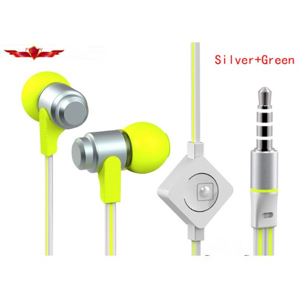 Wholesale 3.5MM Wired 1.0M High Definition In Ear Earphone With MIC For Iphone Samsung MP3