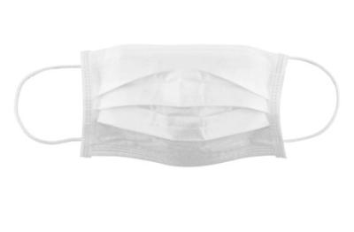 Dust Prevention Non Woven Face Mask , Non Irritating Disposable Protective Mask