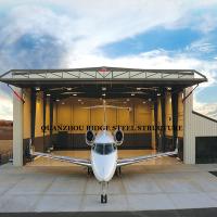 Custom Steel Structure Hangar with C Z Purlins Sandwich Panel Roof