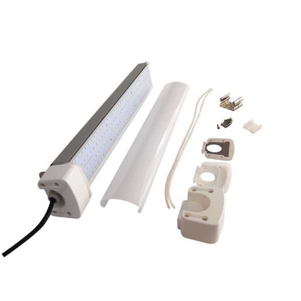 36W AC 100-240V Bridgelux SMD2835 3200-3600LM 2700-6500K LED Tri-proof Light