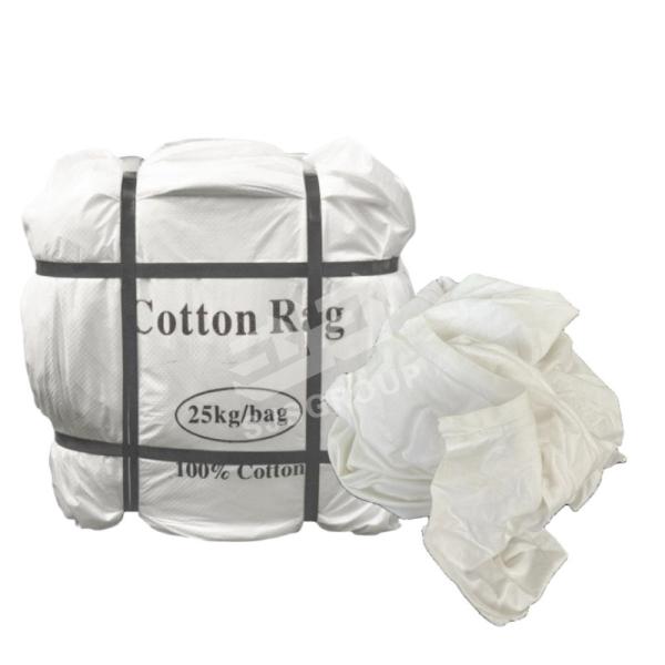 Roupa 10kg/Bale Rags branca de limpeza geral de 35*55cm