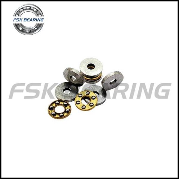 F2-6M 2x6x3mm Thrust Bearing Deep Groove Ball Bearing Stainless Steel Miniature Axial Deep Groove Ball Bearing Steel Miniature Axial