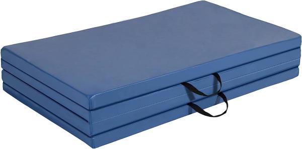 Folding Rubber EVA Mat, EPE Foam, Thick Folding Gymnastics Exercise Mat Aerobics Stretching Yoga Mats