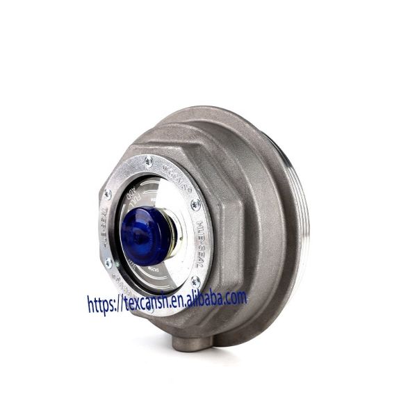 Truck Trailer Hubcap A1-4075 A2-4075 Oil Grease Hub Cap by WGCVS for Universal Fitment