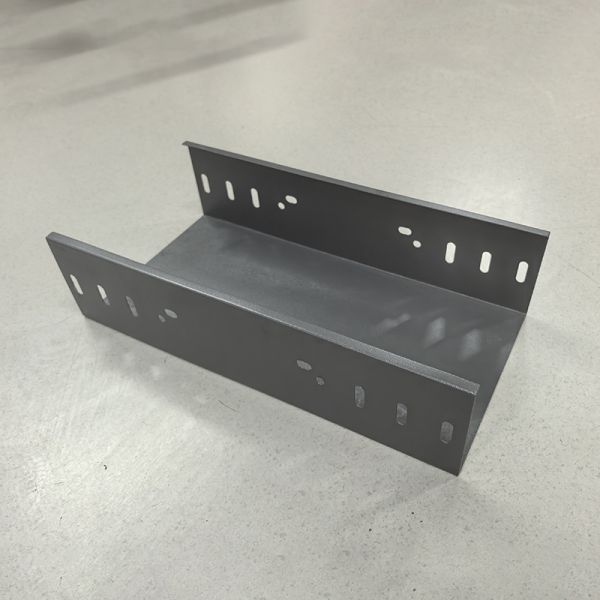 Streamline Metal Enclosed Cable Tray System Trough Galvanized Finish