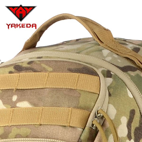 Outdoor Army Style Backpack , 36-55L Tactical Molle BaG For Training Hiking Camping